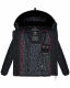 Marikoo Qesraa Damen Winterjacke B884 Navy Größe XS - Gr. 34