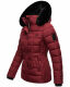 Marikoo Qesraa Damen Winterjacke B884 Bordeaux Größe XS - Gr. 34