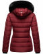 Marikoo Qesraa Damen Winterjacke B884 Bordeaux Größe XS - Gr. 34
