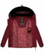 Marikoo Qesraa Damen Winterjacke B884 Bordeaux Größe XS - Gr. 34