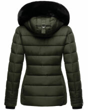 Marikoo Qesraa Damen Winterjacke B884 Olive Größe XS - Gr. 34