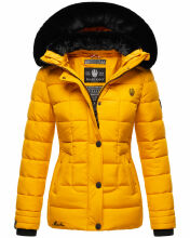 Marikoo Qesraa Damen Winterjacke B884 Gelb Größe XS - Gr. 34