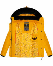 Marikoo Qesraa Damen Winterjacke B884 Gelb Größe XS - Gr. 34
