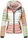 Navahoo Lulana Damen Steppjacke Colour Blocking Design Kulti-Past.-Gr.XS