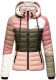 Navahoo Lulana Damen Steppjacke Colour Blocking Design Kulti-Natur-Gr.XS