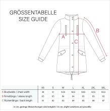 Navahoo Freezestoorm Damen Parka Winterjacke gefüttert mit Kapuze