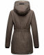 Navahoo Freezestoorm Damen Parka Winterjacke gefüttert mit Kapuze Anthrazit Größe XS - Gr. 34