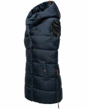 Navahoo Madilynaa Damen Winter Weste mit Steppung Navy XS - Gr. 34