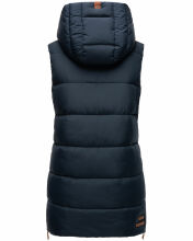 Navahoo Madilynaa Damen Winter Weste mit Steppung Navy XS - Gr. 34