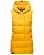 Navahoo Madilynaa Damen Winter Weste mit Steppung Gelb XS - Gr. 34
