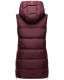 Navahoo Madilynaa Damen Winter Weste mit Steppung Weinrot XS - Gr. 34