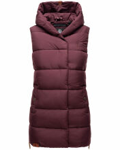 Navahoo Madilynaa ladies winter vest with quilting Weinrot-Gr.XXL