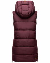 Navahoo Madilynaa ladies winter vest with quilting Weinrot-Gr.XXL