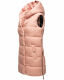 Navahoo Madilynaa Damen Winter Weste mit Steppung Rosa XL - Gr. 42