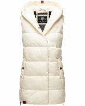 Navahoo Madilynaa ladies winter vest with quilting Offwhi.-Gr.XL