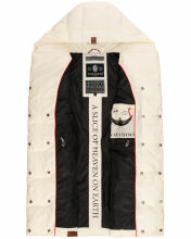 Navahoo Madilynaa ladies winter vest with quilting Offwhi.-Gr.XL