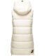 Navahoo Madilynaa Damen Winter Weste mit Steppung Offwhite XXL - Gr. 44