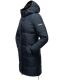 Marikoo Streliziaa Damen lange Winter Steppjacke Fellkragen Navy-Gr.XS