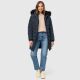 Navahoo Lotusblüte Princess ladies long winter quilted jacket Navy-Gr.XS