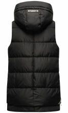 Marikoo Zarinaa Damen Weste Steppweste Ärmellose Jacke Schwarz-Gr.XXL