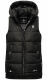 Marikoo Zarinaa Damen Weste Steppweste Ärmellose Jacke Schwarz-Gr.XXL