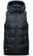 Marikoo Zarinaa Damen Weste Steppweste Ärmellose Jacke Navy-Gr.XS