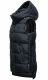 Marikoo Zarinaa Damen Weste Steppweste Ärmellose Jacke Navy-Gr.XS