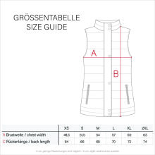 Marikoo Zarinaa Damen Weste Steppweste Ärmellose Jacke Gelb-Gr.XL