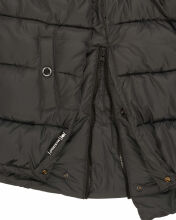 Marikoo Zarinaa Damen Weste Steppweste Ärmellose Jacke Anthrazit-Gr.XS