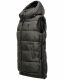 Marikoo Zarinaa Damen Weste Steppweste Ärmellose Jacke Anthrazit-Gr.XS