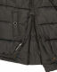 Marikoo Zarinaa Damen Weste Steppweste Ärmellose Jacke Anthrazit-Gr.XS