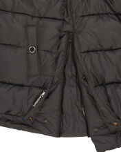 Marikoo Zarinaa Damen Weste Steppweste Ärmellose Jacke Anthrazit-Gr.XL