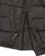 Marikoo Zarinaa Damen Weste Steppweste Ärmellose Jacke Anthrazit-Gr.XL