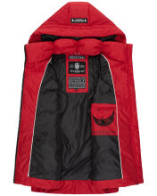 Marikoo Zarinaa Damen Weste Steppweste Ärmellose Jacke Rot-Gr.XL