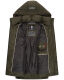 Marikoo Zarinaa ladies vest quilted sleeveless jacket Olive-Gr.XS