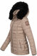 Navahoo Umay Princess Damen Winter Steppjacke Taupe-Gr.XXL