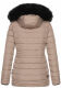 Navahoo Umay Princess Damen Winter Steppjacke Taupe-Gr.XXL