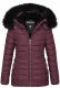 Navahoo Umay Princess Damen Winter Steppjacke Weinrot-Gr.XS