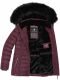 Navahoo Umay Princess Damen Winter Steppjacke Weinrot-Gr.S