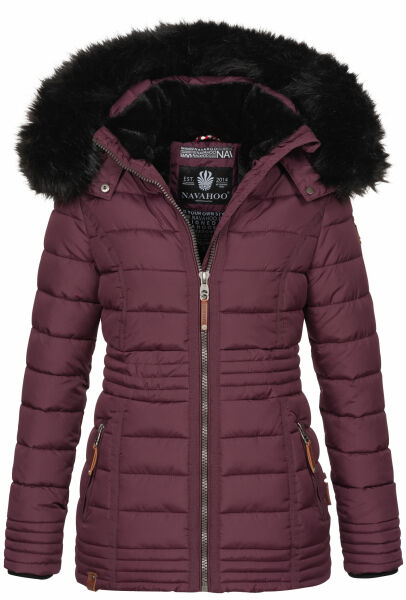 Navahoo Umay Princess Damen Winter Steppjacke Weinrot-Gr.XL
