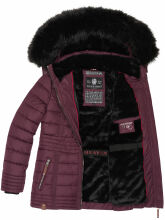 Navahoo Umay Princess Damen Winter Steppjacke Weinrot-Gr.XL