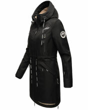 Marikoo Racquellee Damen Softshell Jacke Schwarz-Gr.XXL