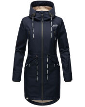 Marikoo Racquellee Damen Softshell Jacke Navy-Gr.XXL