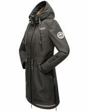 Marikoo Racquellee Damen Softshell Jacke Anthra.-Gr.XXL