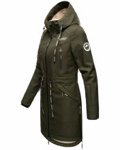 Marikoo Racquellee Damen Softshell Jacke Olive-Gr.XL