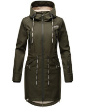 Marikoo Racquellee Damen Softshell Jacke Olive-Gr.XXL