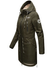 Marikoo Racquellee Damen Softshell Jacke Olive-Gr.XXL