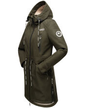 Marikoo Racquellee Damen Softshell Jacke Olive-Gr.XXL
