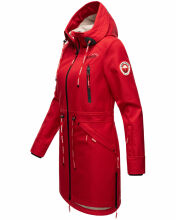 Marikoo Racquellee Damen Softshell Jacke Rot-Gr.XXL