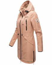 Marikoo Racquellee Damen Softshell Jacke Rosa-Gr.XS
